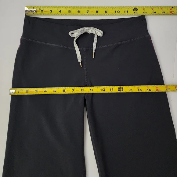 Lululemon Women's Extend Crop II Grey Pink Stitch Stretch 20" Inseam Size 4 - Picture 9 of 13